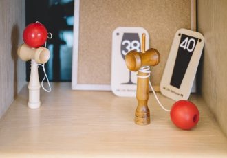 Kendama, traditional Japanese toy